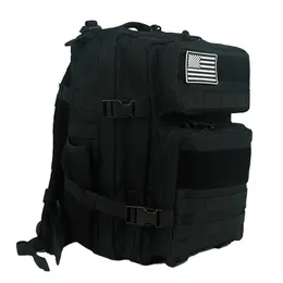 900D тактические пакеты с боковыми карманами Многоцелевой багаж Большой пакет Тактический рюкзак Полиэстер 240518