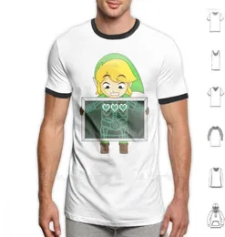 MEN039S T -Shirts All Heart T -Shirt Cotton Hyrule Zelda Termina Link Majoras Maske Wind Waker Ocarina von Time Atem the Wild RAC6552085