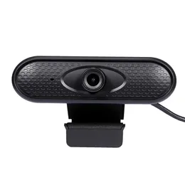 Webcams USB Network Camera 720p Network Camera Computer Manual Focus Integrierte Mikrofonplug und Spielkamera für PC-Laptop-Spiel Live-Streaming J240518 geeignet