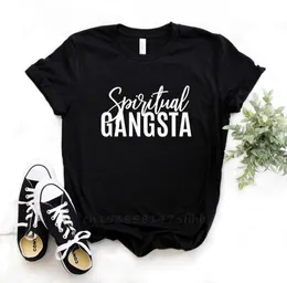 Spiritual Gangsta Print Women Tshirts No Fade Premium Casual Funny T Shirt For Lady Woman Tshirts Graphic Top Tee Anpassa Q03239255202