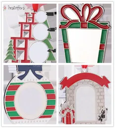 Sublimation White Blank Metal Christmas Decorations Trasferimento di calore Trasferimento Babbo Natale Pendante Ornamenti per alberi di Natale fai -da -te doni di 308635142