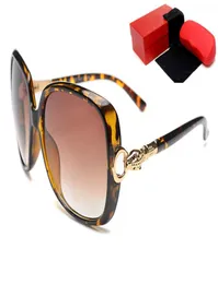 Wholeretro modowa mody męskie męskie okulary przeciwsłoneczne projektant okularów przeciwsłonecznych dla kobiet czerwony ochrona UV Vintage Okulasy 8473831