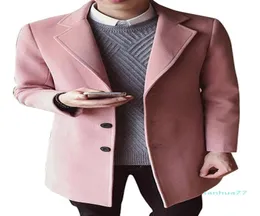 FashionMens عارضة Wollen Coat Single Single Long Pea Coat Trench Overcoat Winter Disual Jacket Mens Cashmere Wool8829361