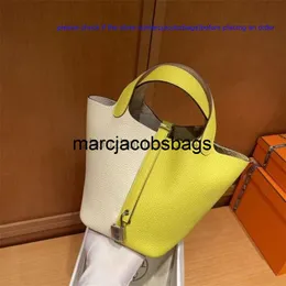 Birkinbag Picotin Подлинная сумочка Desinger Totes мешки с кожаной кожа