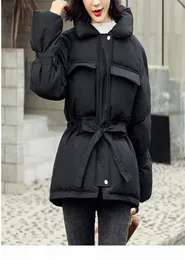 Abrigos Mujer Invierno 2019 Short Winter Jacket Women Cotton Giacca imbottita femmina Parka Coat Womens Puffer Big Sizeg302419328