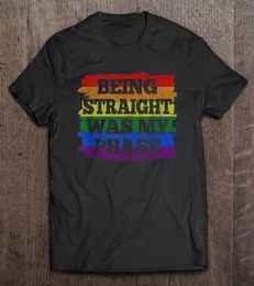 Gay Pride Month Being Straight Was My Phase Rainbow Lgbtq Tank Top TShirts Custom Clothing TShirts Tops TShirts T Shirt Man 2201287250