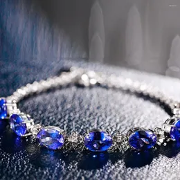 Braccialetti di fascino ragazza decorazione del braccialetto cristallino regolabile elegante madre dono gioiello ad accessorio da bracciale per quotidianamente