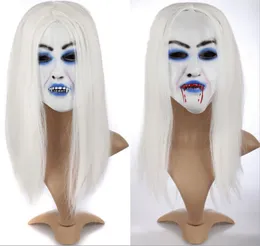 Cosplay Perücke Scary Maske Banshee Ghost Halloween Kostümzubehör Kostümes Perücken Party Masken 4611230