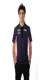 MEN039S Polos Racing Point Team Shirt Revers T -Shirt Anzug Shortsleeved Clothing Racingpoint Times BWT2533862