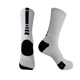 2pcs1Pair Högkvalitativ snabb torr USA Sock Man and Woman Sports Basketbll White Black Red Yellow Athlete Socks4768996