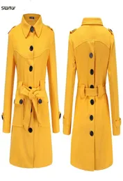 Swyivy Woman Long Coat Ladies Woman Winter Coats 2019 Mulheres elegantes casacos fêmeas Casaco Winter Slim Fit Fit