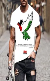 Men039s TShirts Palestine Handala National Symbol Men3D Print Summer Fashion Short Sleeve Tee Harajuku Punk Style WomenU4537593