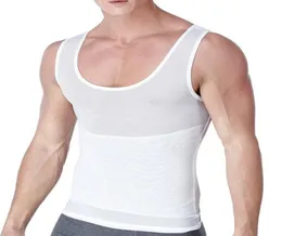 MEN039S Shapers do corpo Men Postura Corrector Shaper Gynecomastia Corset Slimming Boobs Camisa de compressão abdomen Control Belly Re9554439