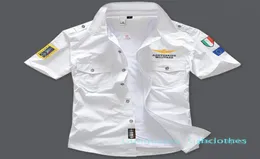 Męska T Summer Polo Shirt USA American Flag Polos Men Long Sleeve Sport Polo Man Coat Drop Rh93585016