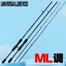 Stream Lure Fishing Çubukları 18m 168m Karbon Döndürme Baitcasting Seramik Kılavuzu Seyahat Ultralight Rod makarası 210g ml 2 Bölüm 240514