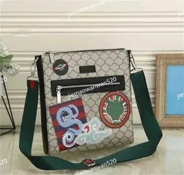 Luxury Designer Mens Shoulder Bags Man Genuine Leather Briefcases Designer Handbag Bolsas Messenger Bag Wedding Dress Crossbody Bag wallet