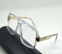 Legends 6023 Eyeglasses Glasses Frames Crystal Gold Mens Fashion Vintage Legends Sunglasses Frames UV Protecton with Box8666053