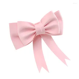 Zapasy imprezowe 1PC Pink Bow Cake Topper Girl's Happy Birthday Wedding Decoration Princess Baby Shower Walentynki