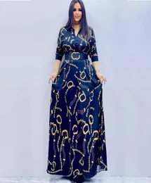 Designer di lusso Maxi Evening Dresses for Women 2022 Chic ed elegante serata per feste femminile Claio di abbigliamento africano Club di compleanno Bran8051305