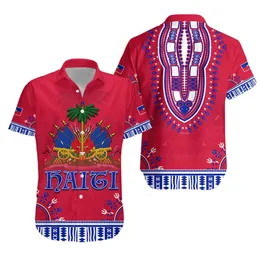 National Emblem Flag Caribbean Island Retro Street Sukienka 3dprint Fun Casual Short Sleeve T-shirt Mens/Womens 240507