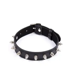 Mabangyuan Spiked Dog Slave Sex Collar Female Performance Bondage Product Product Neck Cover Coup Coupy Toy3877283