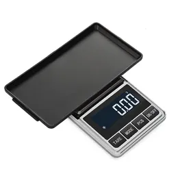 Electronic Jewelry Scale Balance Gram Scale 0.01/0.1g Precision for Gold Precision Mini Pocket Kitchen Scale 50% 240508