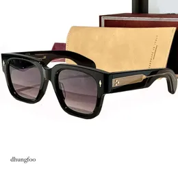 óculos de sol Jacq jmm enzoi de alta qualidade enzoos de acetato de acetato quadrado com estrutura retangular vintage para homens que impulsionam a designer Marie Women Mage Mage 2C63