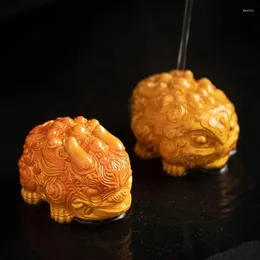 Animali di tè Colore che cambiano pet mini fortunato pixiu resina tavolino decorazione