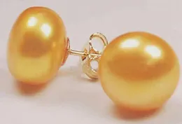 Stud Nuovi e affascinanti orecchini di perla viola del Mar Cinese Meridionale AAA 10-11 mm nella produzione di gioielli da donna 14k Q240517