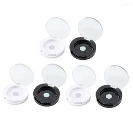 Bottiglie di archiviazione 6 pezzi scatola per ombretto occhio ombretti vuoto Case magnetica Contenitori magneti Accessori per trucco per trucco blush