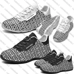 Nuovo maschile Designer Shoe Classic Black White Lettere Schermo Borsa Sola Scarpe alla moda casual Lightweight Scarpe da jogging sportivo per esterni 39-44