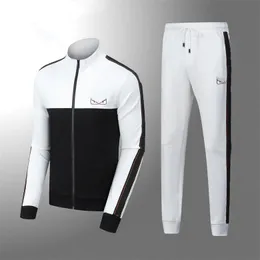 Italy Spring Autumn Men's Tracksuits Brand Designer Luxury Sports Suit Running Fashion brand survetement homme