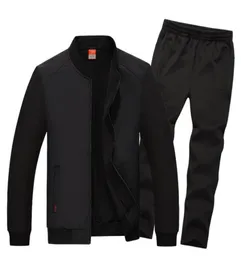 Men Sets 2019 Neue Mode Herumn Spring Sporting Track Suits Casual Tracksuit Jacket Pants Plus Size 6xl 7xl 8xl Männliche Kleidung 5644176