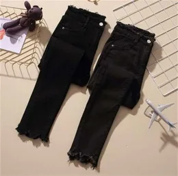 6T12020 Ny Autumn Super Large Dress Fat Sister Oversize Women039s Loose Pants Foreign Style Jeans Fashion1967006