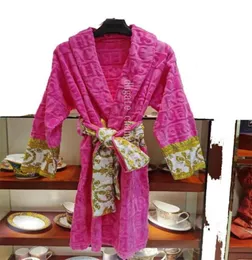 Popular cotton bathrobe for couples velvet jacquard logo fadeless material 100 imported Egyptian cotton American customers can se7111169