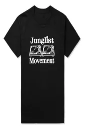 Drum and Bass Clubbing Turntables Decks Music DNB Man Junglist Movement T Shirts MenCotton O Neck Mens tshirt Tops Tees3538028