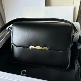 Lyxig axelväska läder kohud väska kvinnor handväska designer plånbok svart mode tofu kedje designer väska med låda och snabb frakt