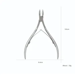 2024 Professional Stainless Steel Cuticle Nail Nipper Clipper Nail Art Manicure Pedicure Care Trim Plier Cutter Beauty Scissors Toolsstainless steel trim plier,