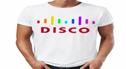 2018 neuer Sound aktiviertes LED T -Shirt Männer Equalizer El Street Wear 3D T -Shirt Rock Disco Party Grafik Tees Hipster T -Shirts1738023