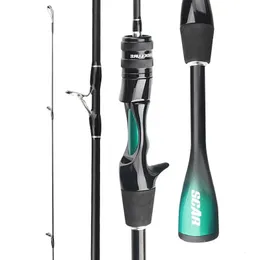 2024 Ultra Light Fishing Rod Carbon Faser Dreh- und Gussköderstangenmantel -Top Ul Super Weiche schnelle Forellenstangen 240515