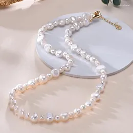 PENDANTI HENGSHENG perle miste di 5-6 mm 8-9 mm callaca di perle bianche d'acqua dolce 925 Gioielli in argento sterling per donne ragazze