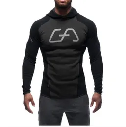 FashionMens Bodybuilding Hoodies Gym Workout Shirts Hooded Sport Suits Tracksuit Men Chandal Hombre Gorilla wear Animal2118669