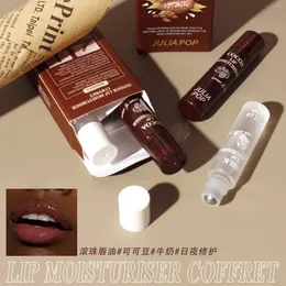 Lip Gloss Cocoa Milk Ball Oil Moisturizes And Desalinates Lines. Bottoming Day Night