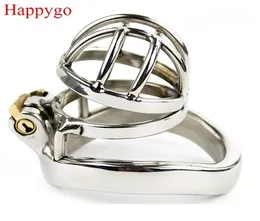 Happygo Stainless Steel Stealth Lock Device,Cock Cage,Penis Lock,Cock Ring, Belt A273 2103232605656