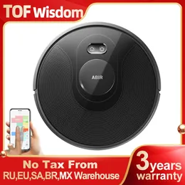 ABIR X8 Robot Vacuum Cleaner Laser System Flera våningar MAPS Zone CleaningRestricted Area Setto For Home Carpet Cleaning 240506