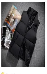 New Winter Men039s Down Colets Puffer Jacket Brand Casual Parkas Warm Mens Vest5721830
