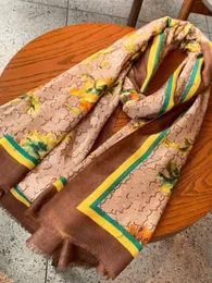 2024 Top Fashion Mens Designer G و Scarf 100 ٪ Cotton Jacquard Womens Orchves Orgensive Wabling Tworked Size 180 × 70