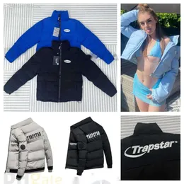 Новая марка мужская куртки верхняя одежда и пальто Trapstar London Logo Printing Fashion Warm Poat Осень зимнее Harajuku Wind -Presed Down Down Lound Louse Y1wv# 112