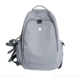 Lululemo Bag LL-127 Mulheres Bolsas de Laptop Mochilas Ginástica Aorde de ombro esportivo ao ar livre Pacote de ombro de pacote de viagens casuais