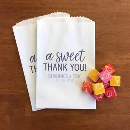 Wrap Prezent 25pcs Wedding Favors - Cookie Baby Shower Treat Bridal Bag Sweet Think You Candy